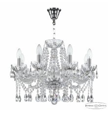 Подвесная люстра Bohemia Ivele Crystal 5413/8/200 Ni Clear/M-1H