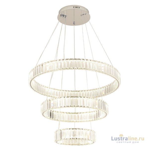 Подвесная люстра Crystal Lux MUSIKA SP150W LED CHROME