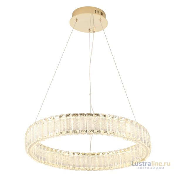Подвесная люстра Crystal Lux MUSIKA SP50W LED GOLD