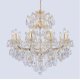 Подвесная люстра Crystal Lux Isabel SP11 Gold/Transparent