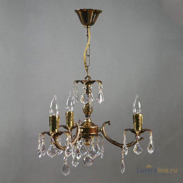 Подвесная люстра Ambiente Benisa 2226/3 PB New Leaf Подвесная люстра Ambiente Benisa 2226/3 PB New Leaf