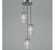 Подвесная люстра Illumico IL3562-3PSQ-24 CR LYRA