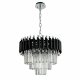 Подвесная люстра Natali Kovaltseva DARIAN 76017/5C CHROME BLACK