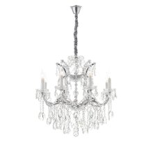Подвесная люстра iLamp Diamond 6071-8 CR+CL