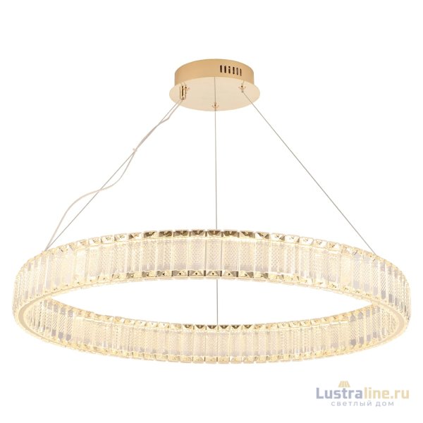 Подвесная люстра Crystal Lux MUSIKA SP70W LED GOLD