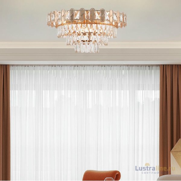 Потолочная люстра Arte Milano Sorrento 378109/8/570 GD