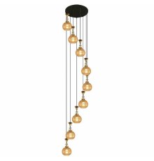 Каскадная люстра Reluce 02001-0.9-09 AMBER