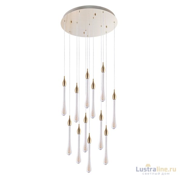 Каскадная люстра Arte Lamp Raindrop A1803LM-36PB