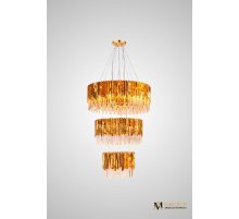 Каскадная люстра AM Group Roberto Cavalli L800-600-400