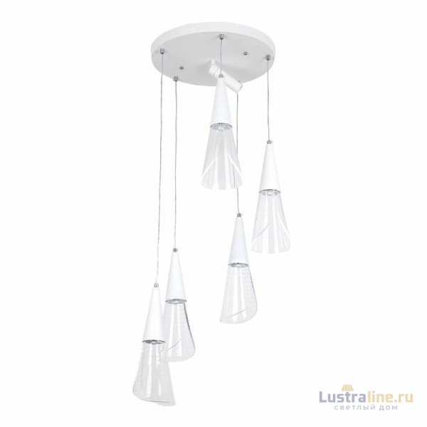 Каскадная люстра LED4U L7106-6 WТ