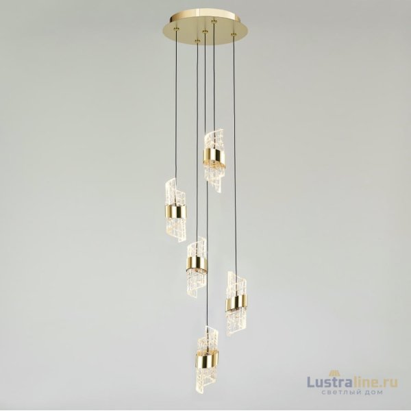 Каскадная люстра DeLight Collection MD23001022-5A gold