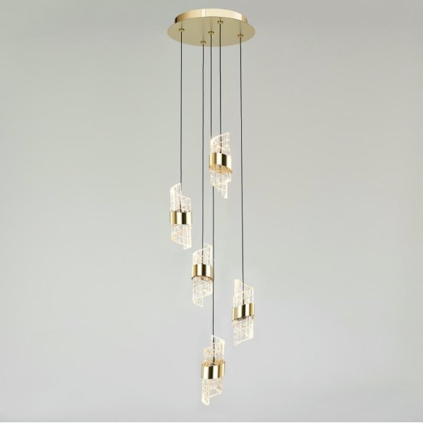 Каскадная люстра DeLight Collection MD23001022-5A gold