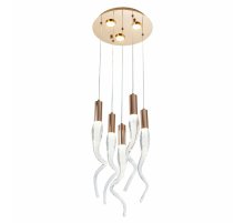 Каскадная люстра Modestyle MS.89135.5 GD