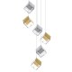 Каскадная люстра Lightstar Qubica 805569