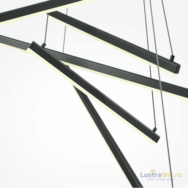 Каскадная люстра Maytoni Line MOD016PL-L96BK