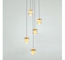 Каскадная люстра DeLight Collection MD22001052-5A gold