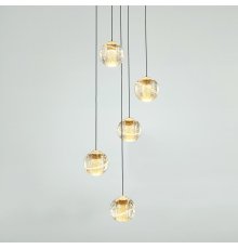 Каскадная люстра DeLight Collection MD22001052-5A gold