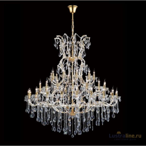 Каскадная люстра Crystal Lux Hollywood SP53 Gold Каскадная люстра Crystal Lux Hollywood SP53 Gold