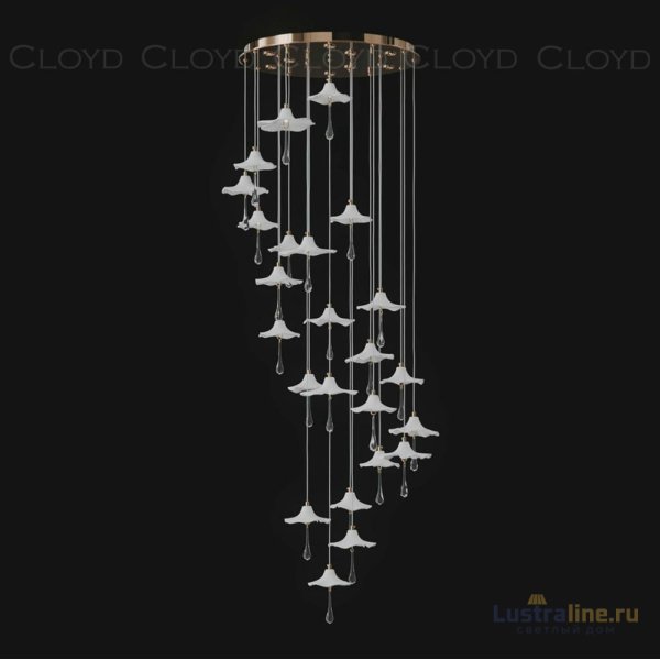 Каскадная люстра Cloyd Shangrila 11335 Каскадная люстра Cloyd Shangrila 11335