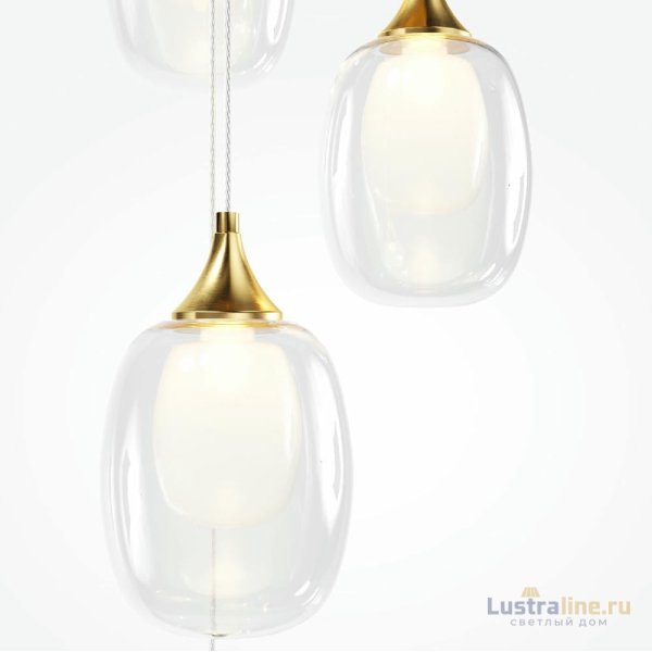 Каскадная люстра Maytoni Aura MOD016PL-05BS Каскадная люстра Maytoni Aura MOD016PL-05BS