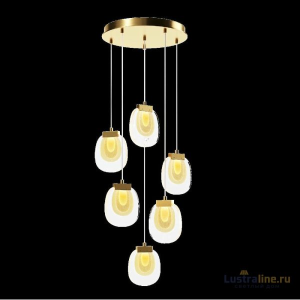 Каскадная люстра Maytoni Biology MOD367PL-L18BBSK