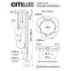 Каскадная люстра Citilux Томми CL102071