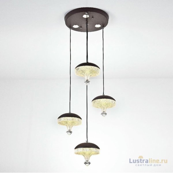 Каскадная люстра LED4U 2067 coffee