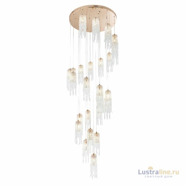Каскадная люстра Modelux ML.6688.25 GD Каскадная люстра Modelux ML.6688.25 GD