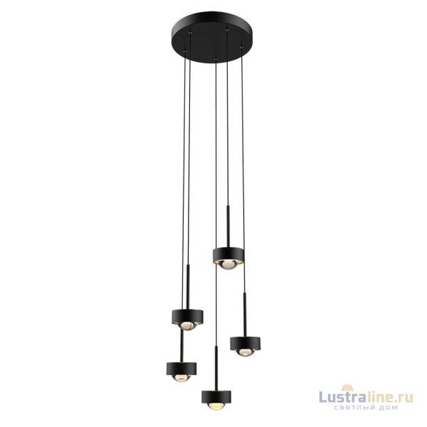 Каскадная люстра Delight Collection MD2826-5A black