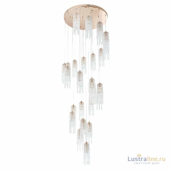 Каскадная люстра Modelux ML.6688.25 GD Каскадная люстра Modelux ML.6688.25 GD