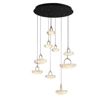 Каскадная люстра Delight Collection MT9125-9H french gold