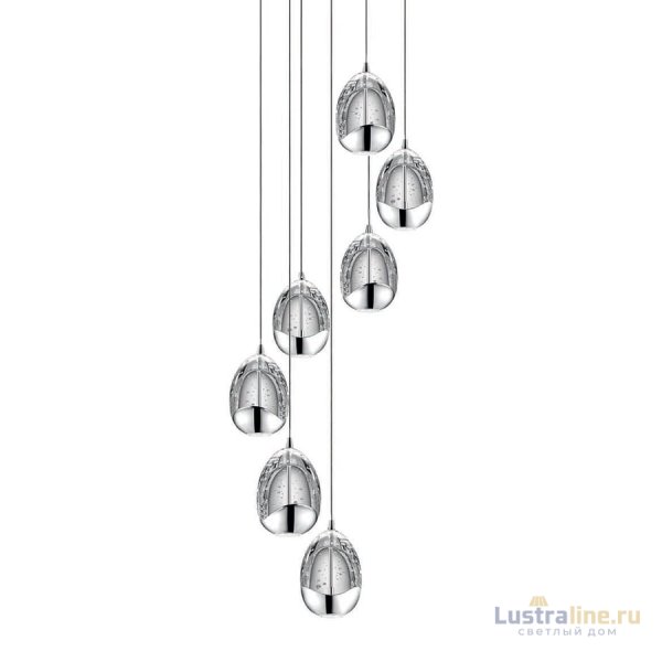 Каскадная люстра DeLight Collection Terrene MD13003023-12A chrome Каскадная люстра DeLight Collection Terrene MD13003023-12A chrome