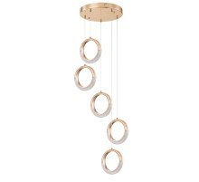 Каскадная люстра Arte Lamp Montana A7777SP-5GO