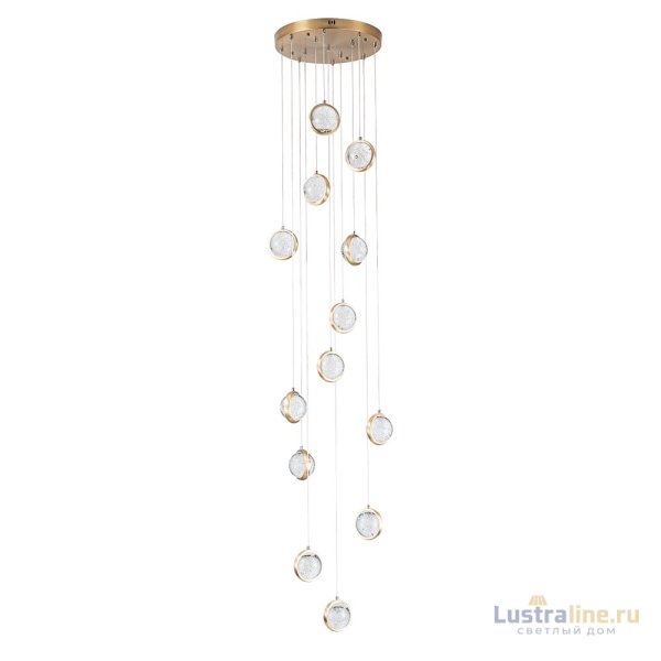 Каскадная люстра Arte Lamp Faberge A2451SP-75PB Каскадная люстра Arte Lamp Faberge A2451SP-75PB