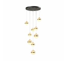 Каскадная люстра Maytoni Area MOD295PL-L120BBS3K