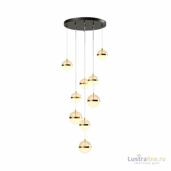 Каскадная люстра Maytoni Area MOD295PL-L120BBS3K