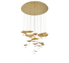 Каскадная люстра iLedex Lotus 8827P-19 BR Каскадная люстра iLedex Lotus 8827P-19 BR