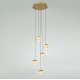 Каскадная люстра DeLight Collection MD22001052-5A gold