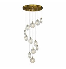Каскадная люстра Maytoni Frozen MOD254PL-12BS