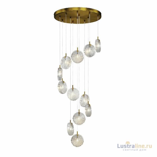 Каскадная люстра Maytoni Frozen MOD254PL-12BS Каскадная люстра Maytoni Frozen MOD254PL-12BS