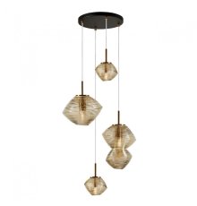 Каскадная люстра IMEX Oreon MD.9402-4-P-BR