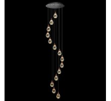 Каскадная люстра Delight Collection Stilla MD24001004-14A copper/clear