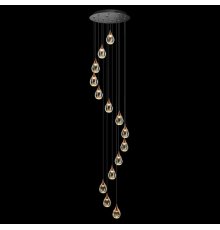 Каскадная люстра Delight Collection Stilla MD24001004-14A copper/clear