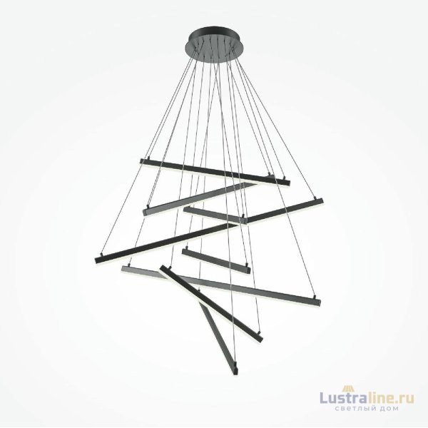 Каскадная люстра Maytoni Line MOD016PL-L96BK