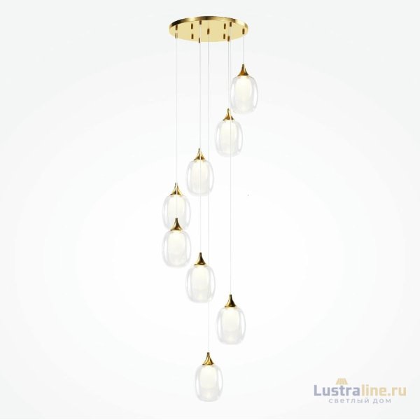Каскадная люстра Maytoni Aura MOD016PL-08BS1