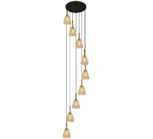 Каскадная люстра Reluce 09011-0.9-09 AMBER