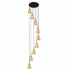 Каскадная люстра Reluce 09011-0.9-09 AMBER
