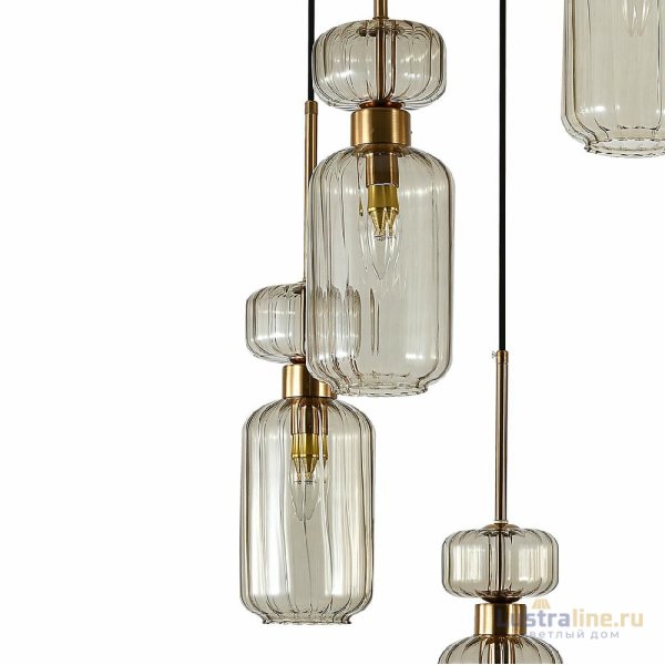 Каскадная люстра Escada Gloss 1141/5S Beige Каскадная люстра Escada Gloss 1141/5S Beige
