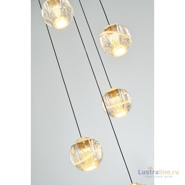 Каскадная люстра DeLight Collection MD22001052-5A gold Каскадная люстра DeLight Collection MD22001052-5A gold