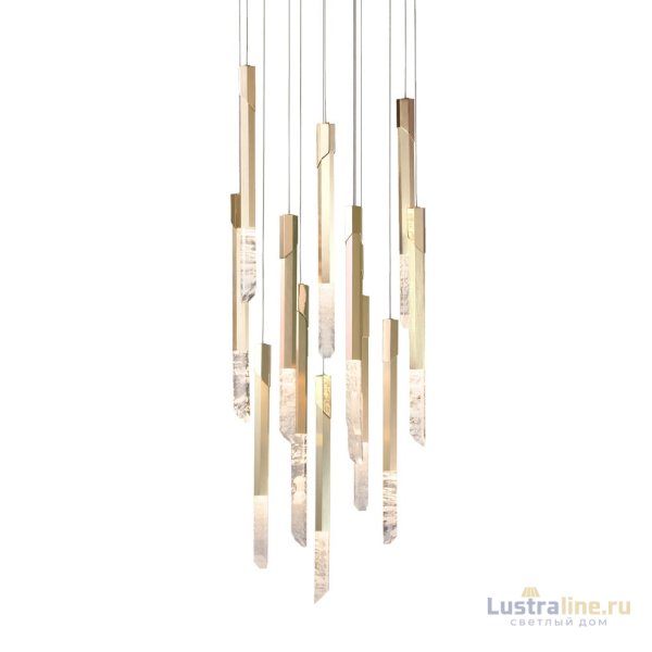 Каскадная люстра Delight Collection Vita MD7747-12B (new) br.brass